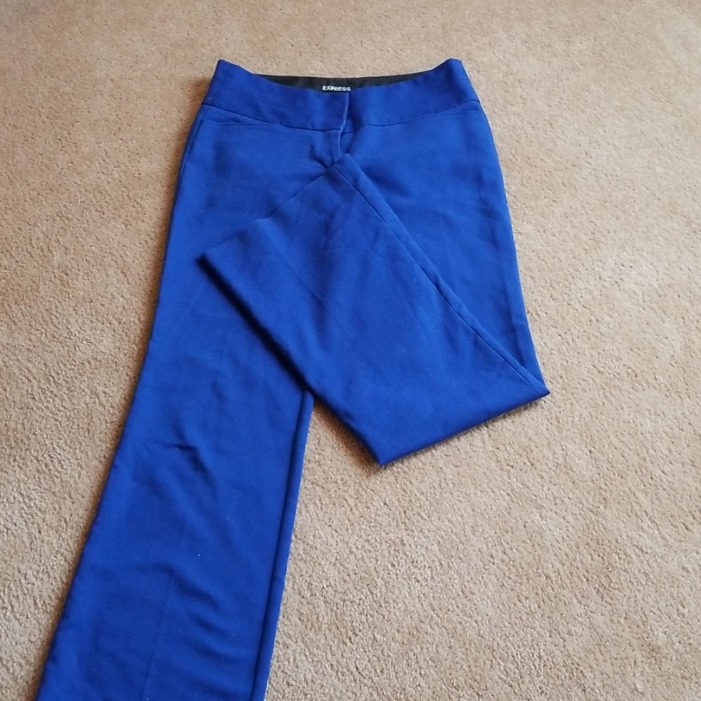 Blue dress pants